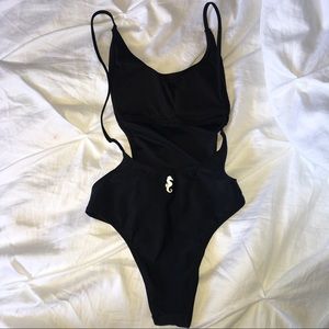 Brand New Black Sunny Co Clothing Pamela Swimsuit