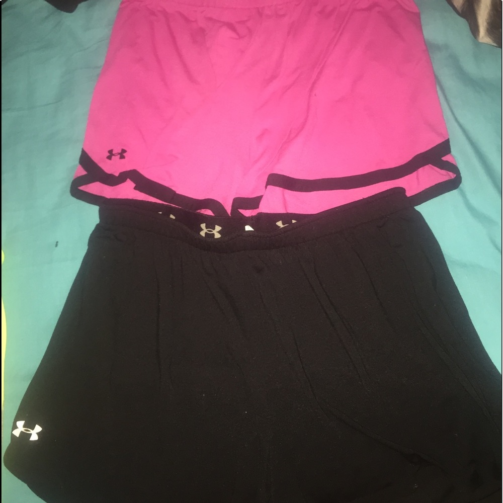 2 Pairs of Women's Under Armour Shorts