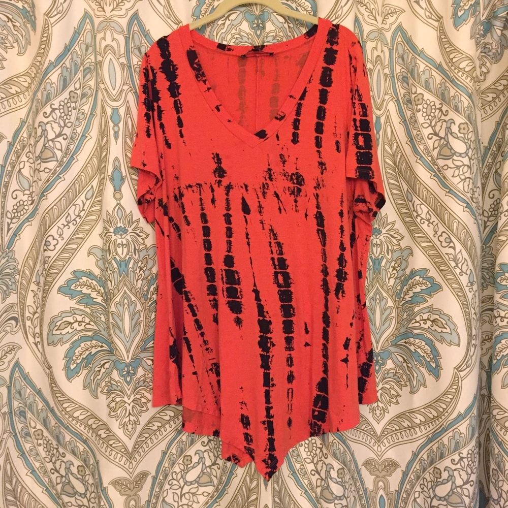 Bright Orange Tunic Shirt
