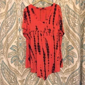 Bright Orange Tunic Shirt