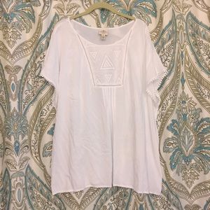 Crocheted Patterned Top