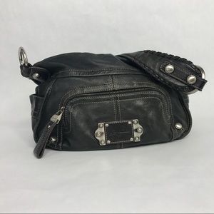 Sac à Main B. Makowsky En Cuir Métallisé - Style Crossover - Avec Housse Anti-poussière - Occasion