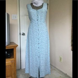 Robbie Bee Flower Print Sleeveless Dress - Sz 14