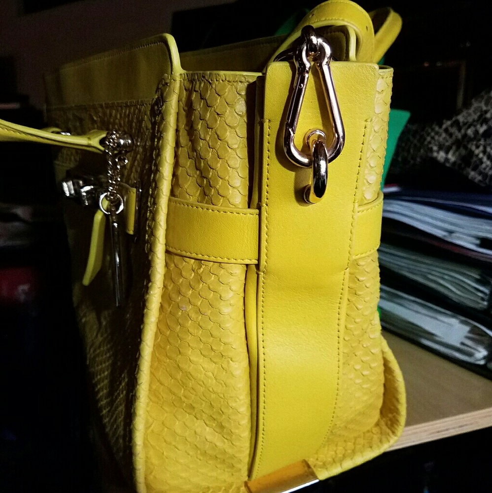 Coach Swagger Python Handbag - image 3