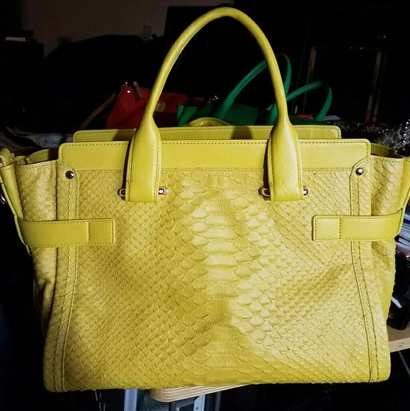 Coach Swagger Python handbag - Picture 2 of 4