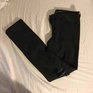 Ripped Black Skinny Jeans