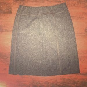 Brown Pencil Skirt