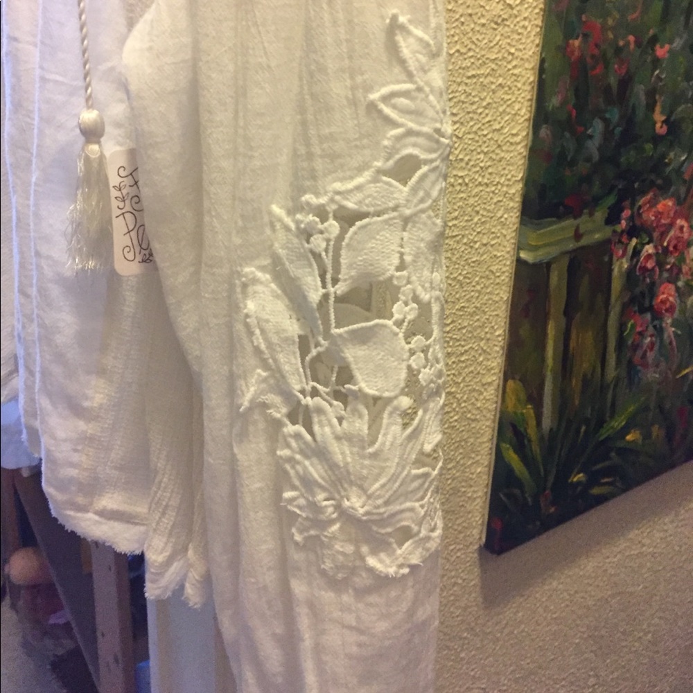 Free people Tropical Summer Pullover size small - Picture 4 of 4