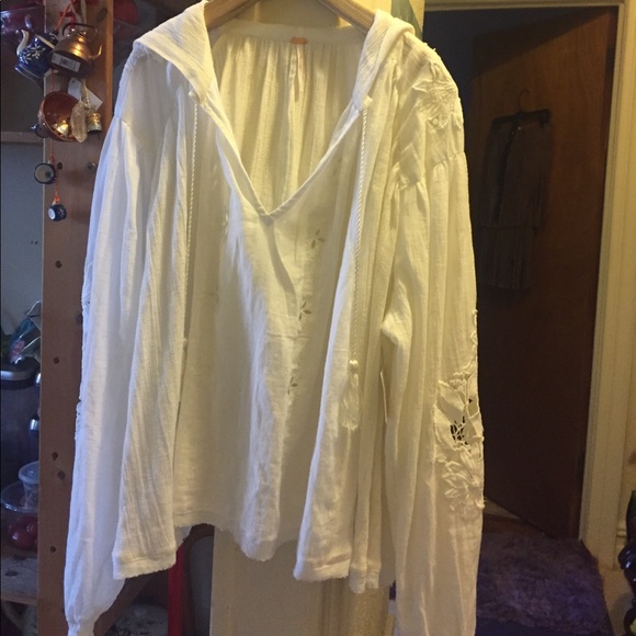 Free people Tropical Summer Pullover size small - Picture 3 of 4