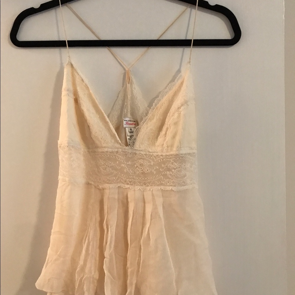 Diane Von Furstenberg Boudoir Lace Top