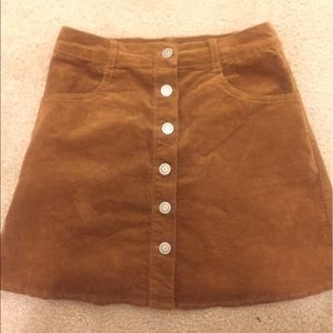 BRANDY MELVILLE Suede Skirt💕