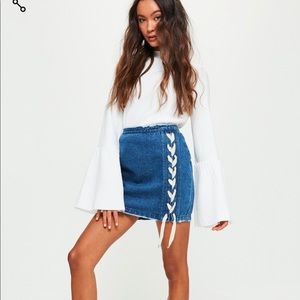 Super cute mini Jean skirt 💕