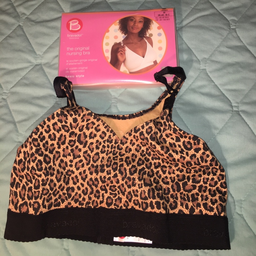 NWT Bravado Original Nursing bra - leopard print