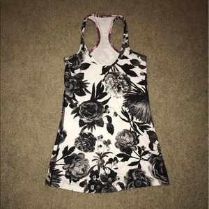 Lululemon racerback floral tank