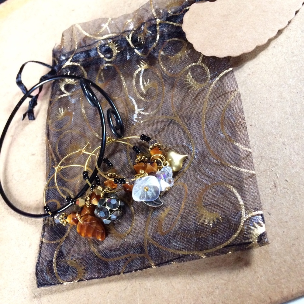 ✔️WINE 🍇GLASS 🍷CHARMS (Set #4)