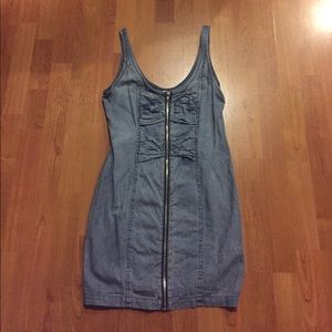 Denim Fitted Dress