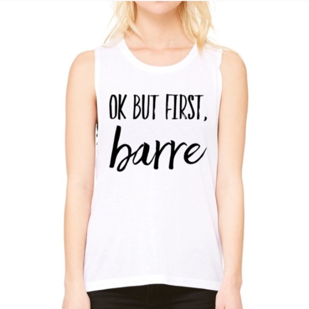Lightweight, Ok, but first barre, workout tank