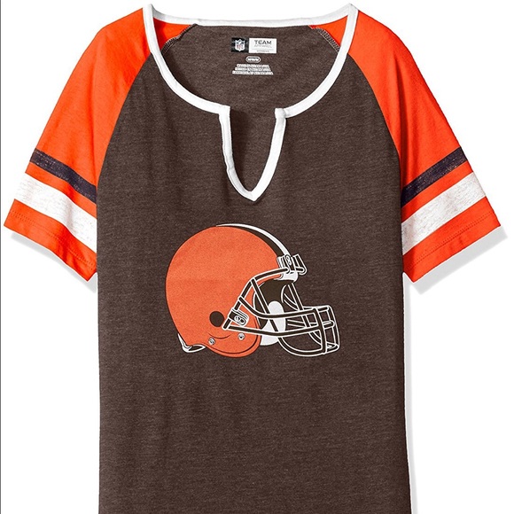 SOLD OUT Browns Sweet Game Short Sleeve Raglan - Picture 2 of 4