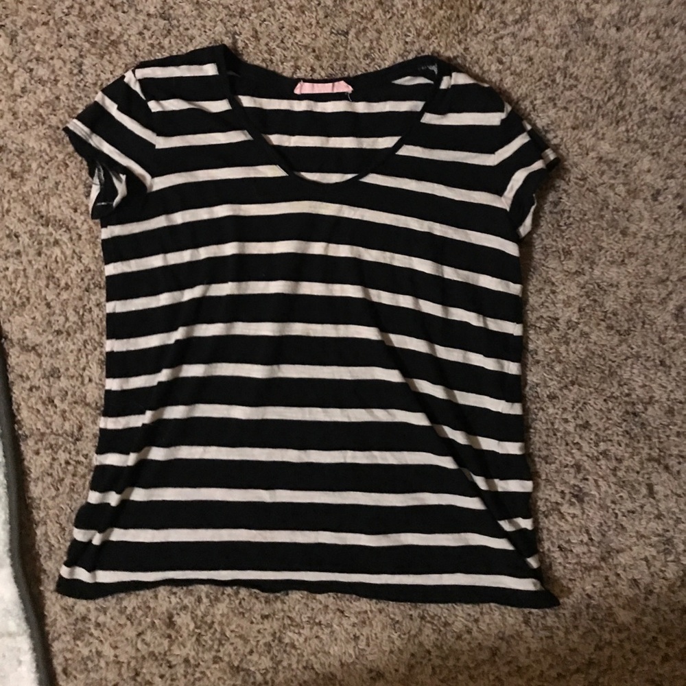 And Taylor loft striped T-shirt medium