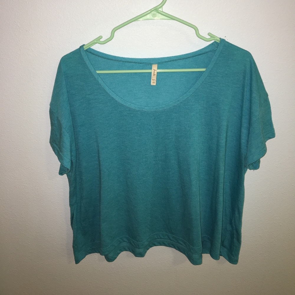 • Frenchi by Nordstrom Teal T-shirt •