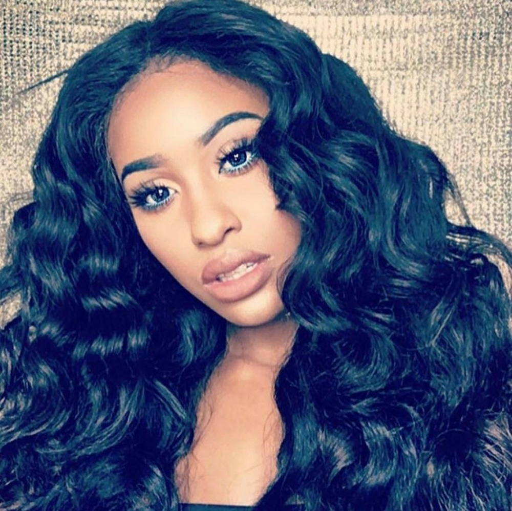 Wavy Virgin Beauty Lace Wig 22-24 inches