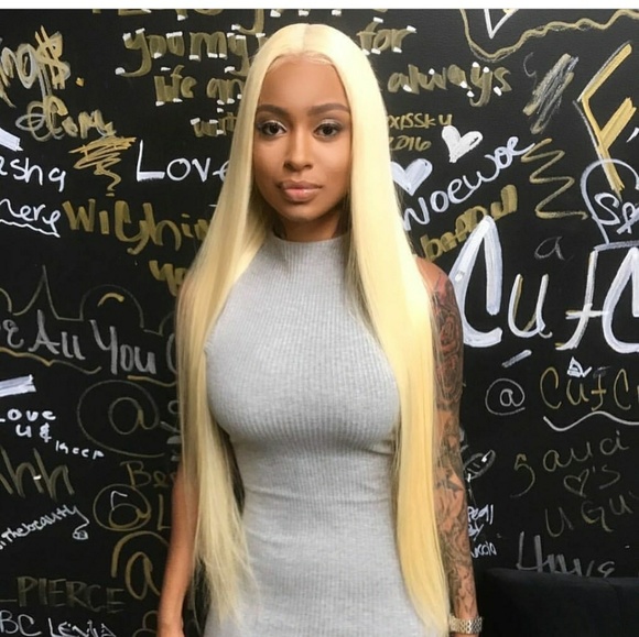 Blonde Virgin Lace Wig 26-28 inches!!