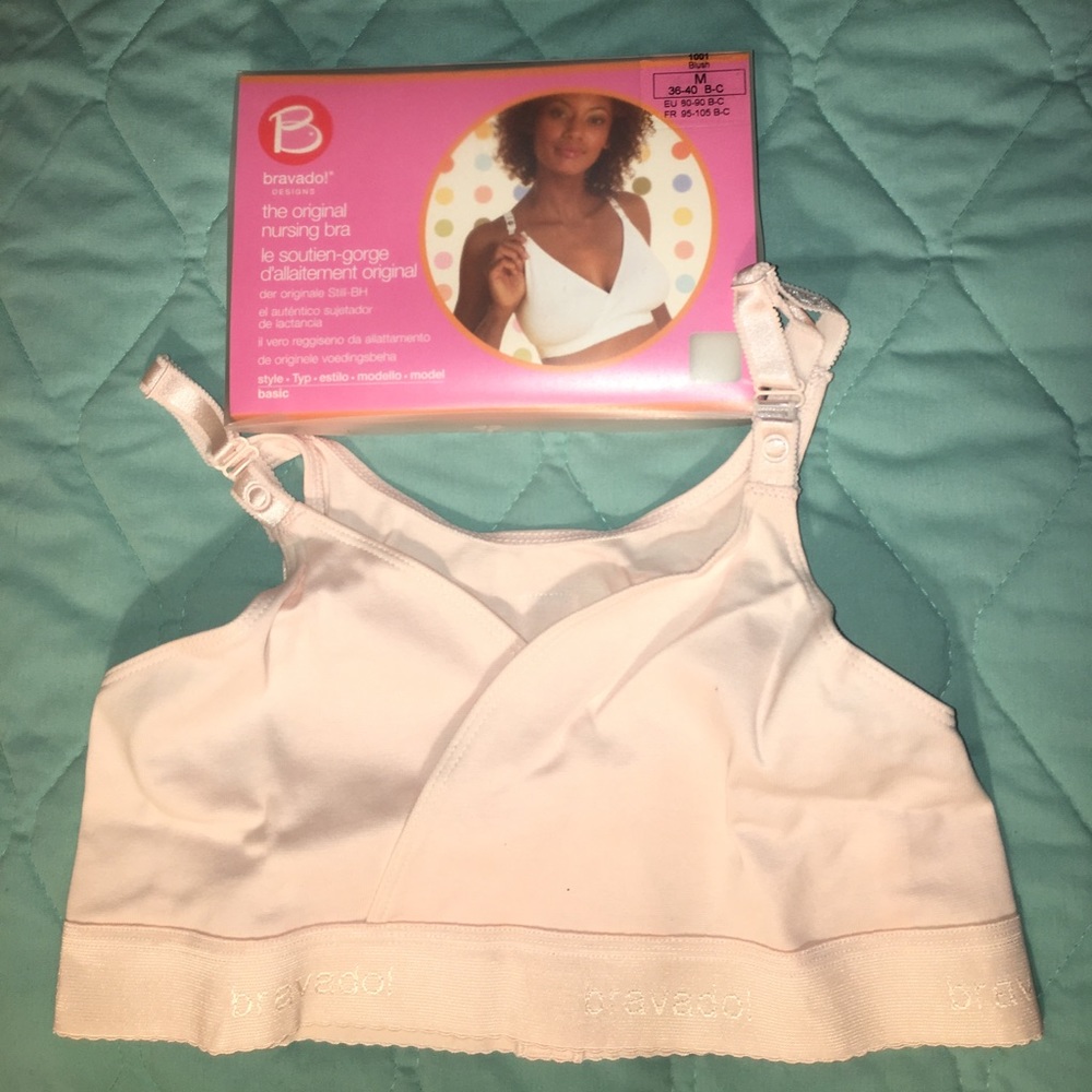 NIB - "Basis Style" Bravado Orig Nursing Bra Blush