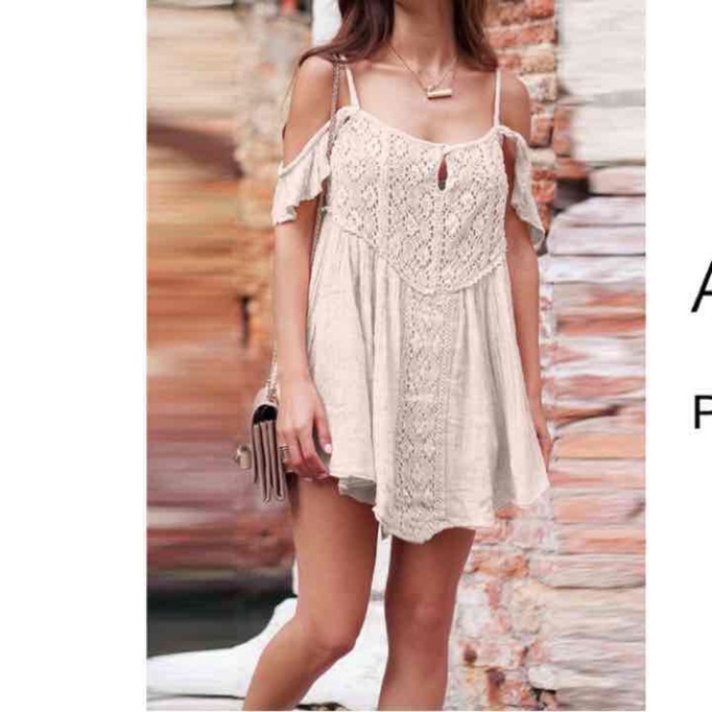 Off the shoulder dress