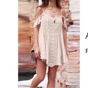 Off the shoulder dress