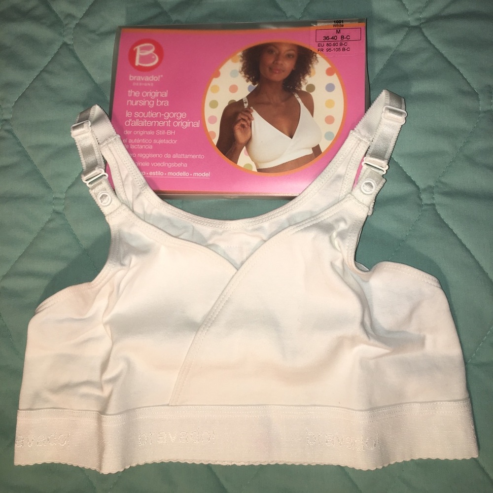 NIB "Basis Style" - Bravado Orig Nursing Bra White