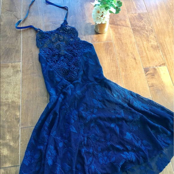 Sold 🦋Free People mesh dress 🦋 - Picture 5 of 7