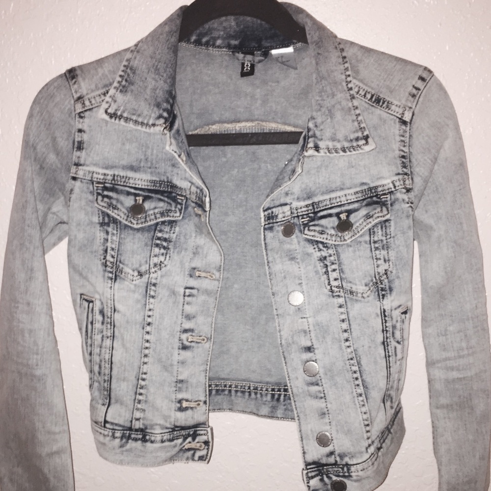 H&M Acid Wash Denim Jacket