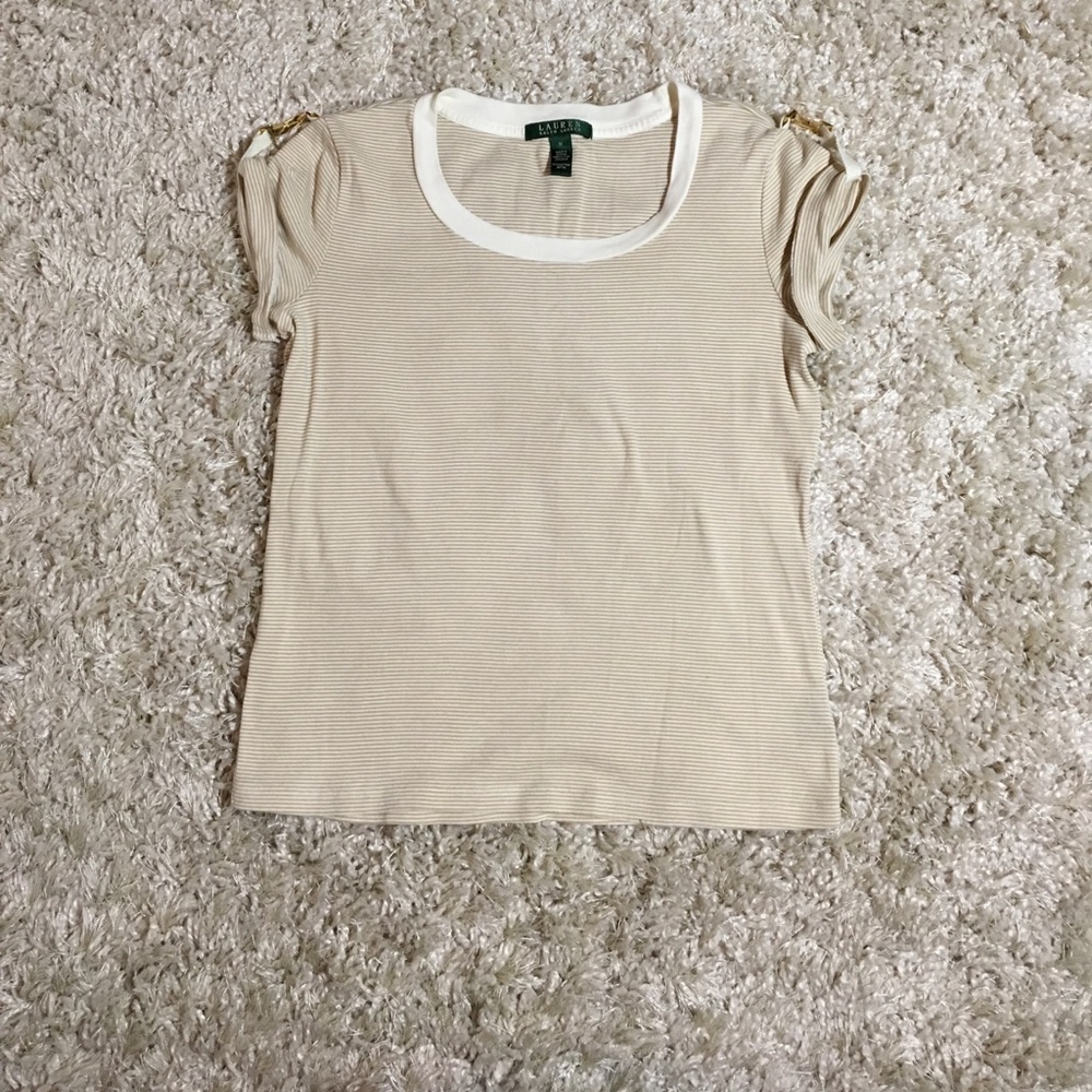 Ralph Lauren Short Sleeve with Buckles on sleeves