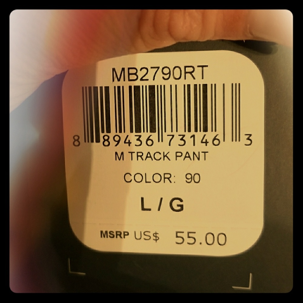 Asics Track Pants Size Large NWT