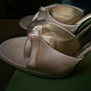 Rampage open toes heel