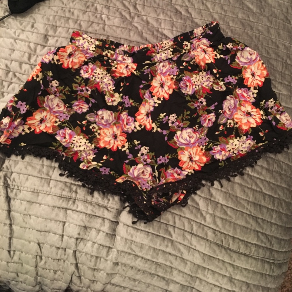 Floral shorts