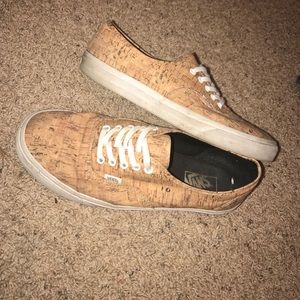 Very nice pair of cork Vans!