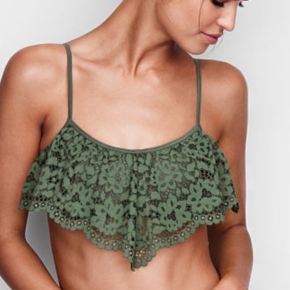 NWT VS cadets green flutter bandeau - Picture 2 of 5