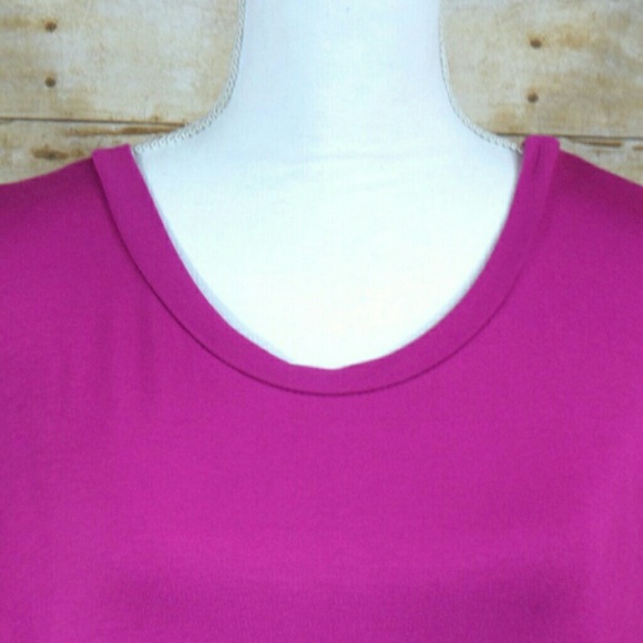 🎉HP🎈2XL ONLY Raspberry scallop hem dress - Picture 4 of 6