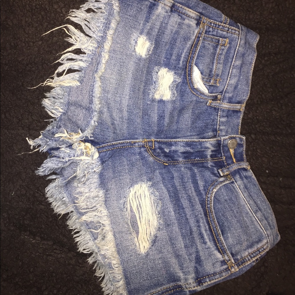 high rise shorts