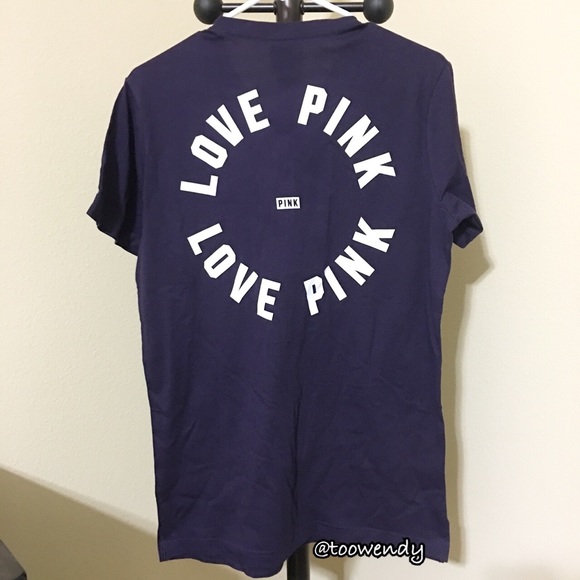 PINK Campus Lace-Up Tee - Picture 4 of 4