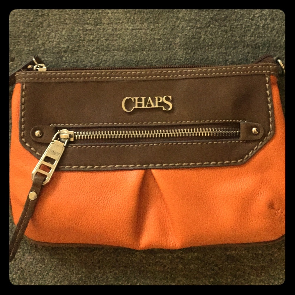 Chaps clutch purse