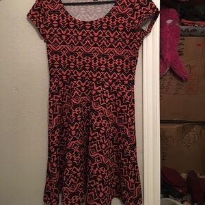 Tribal patter dress
