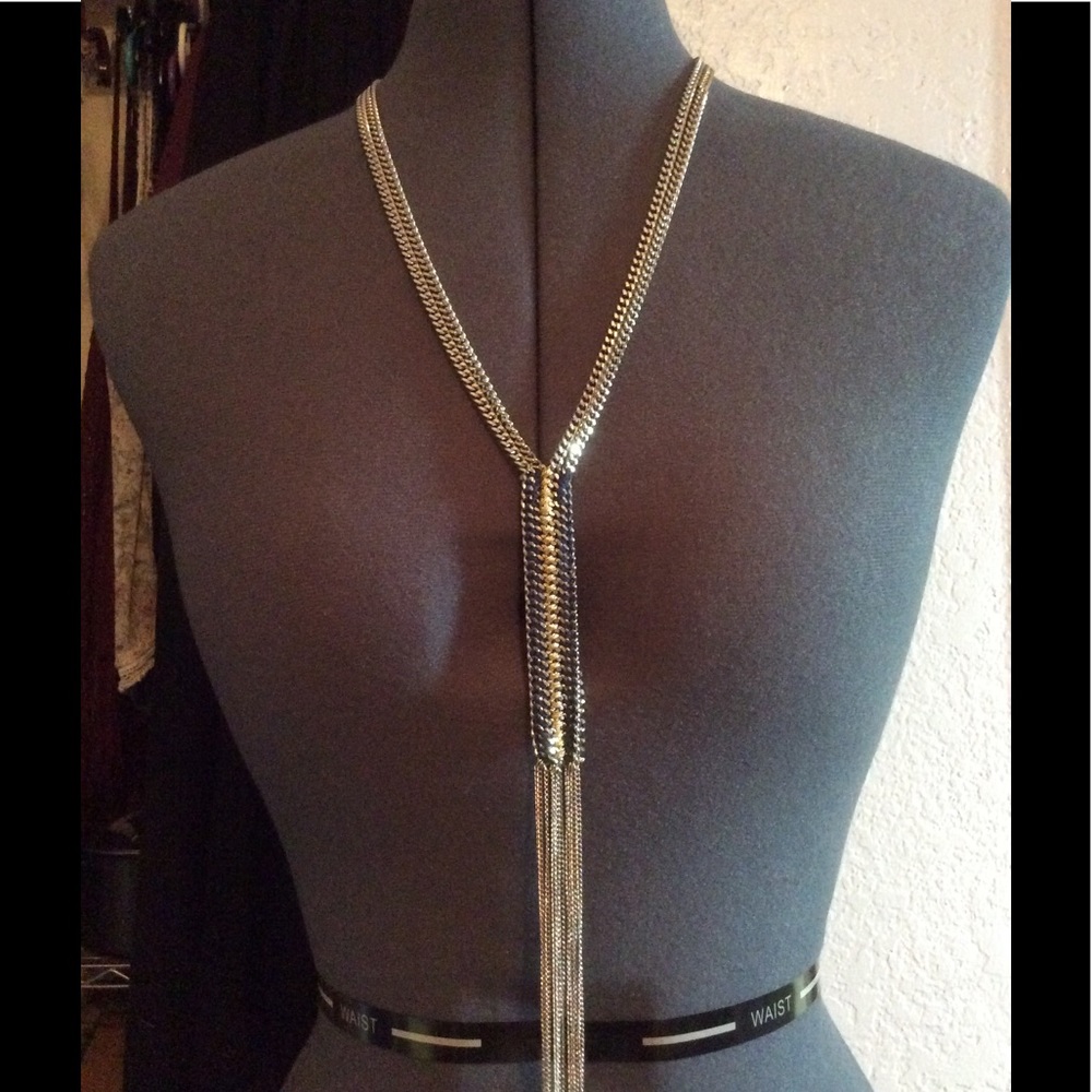 Stella & Dot Tessa Fringe Necklace