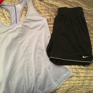 Old navy Athletic shirt and Nike shorts bundle