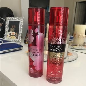 Bath&body.Thousand wishes Japanese cherry blossom.