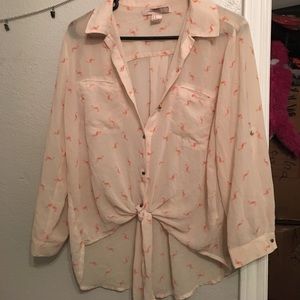Flamingo top