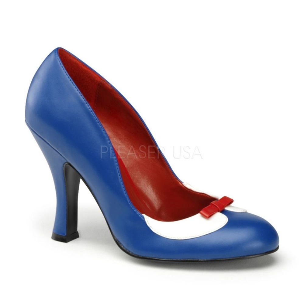 Swing Dance Bow Pin Up High Heel Shoes