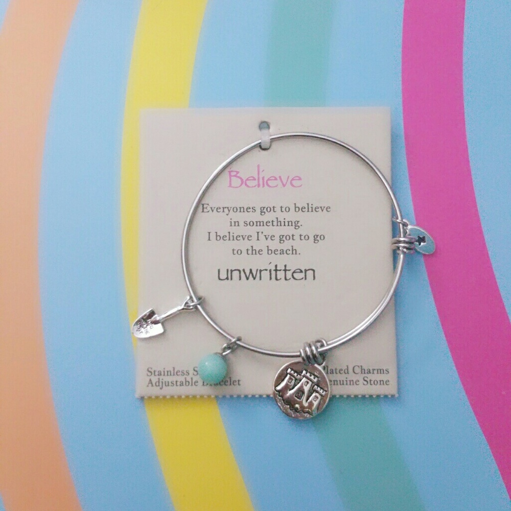 Unwritten Beach Charm Bracelet