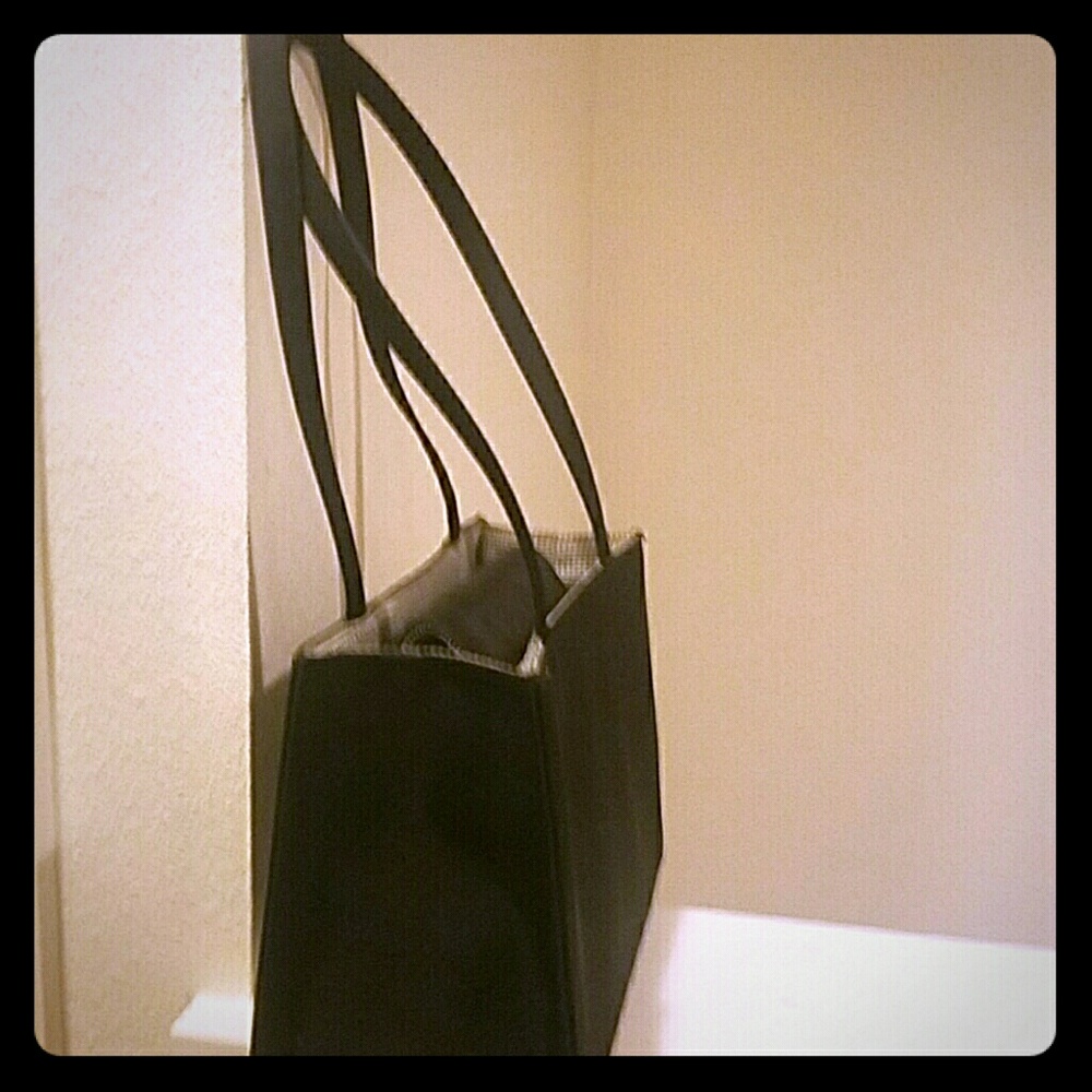 🚫sold🚫Kate Spade Black Squared Off Purse - Picture 3 of 4